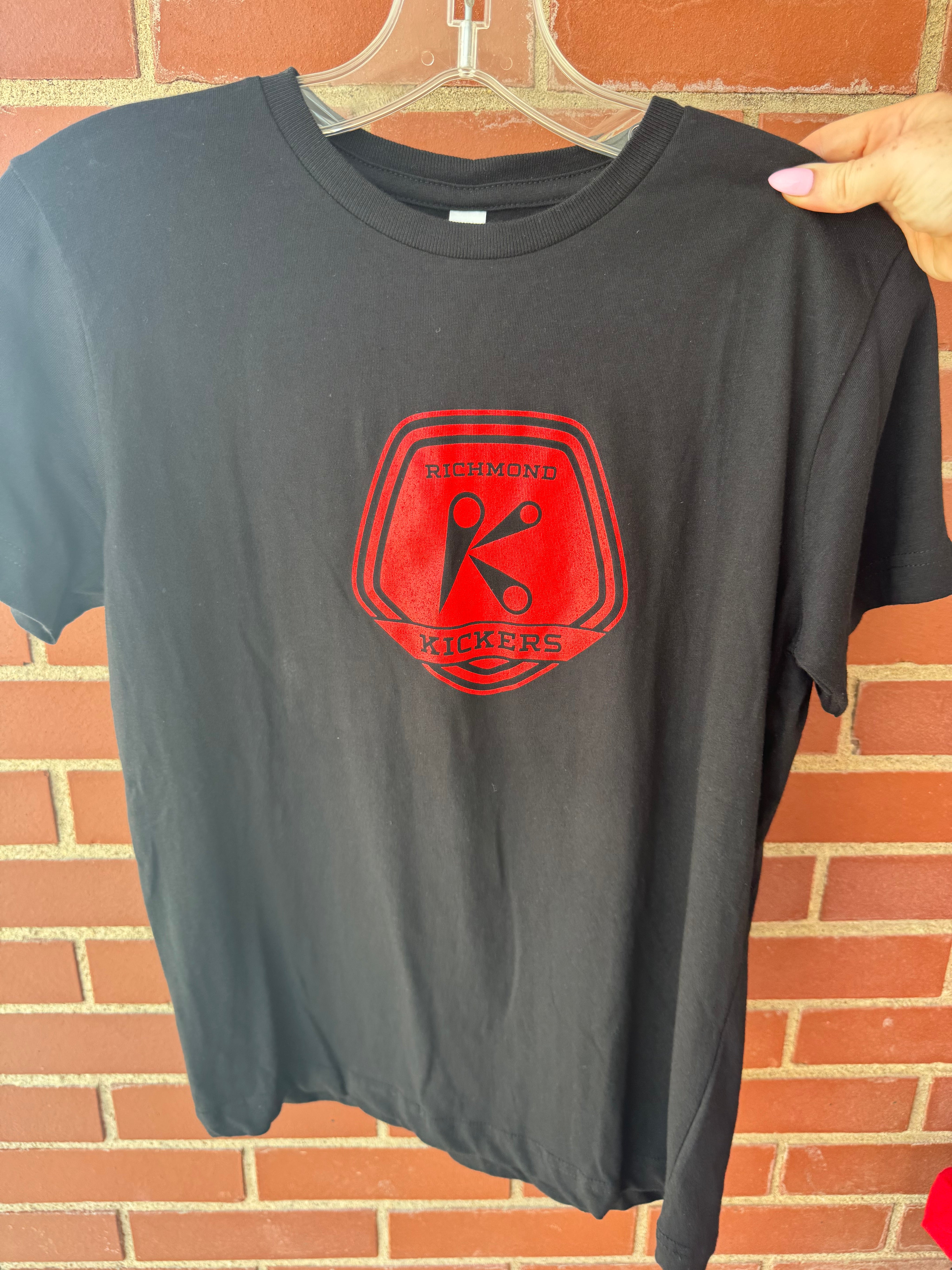 Youth Black Kickers Tee