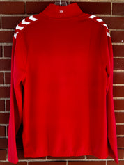 Women's Red 1/4 Zip - Hummel