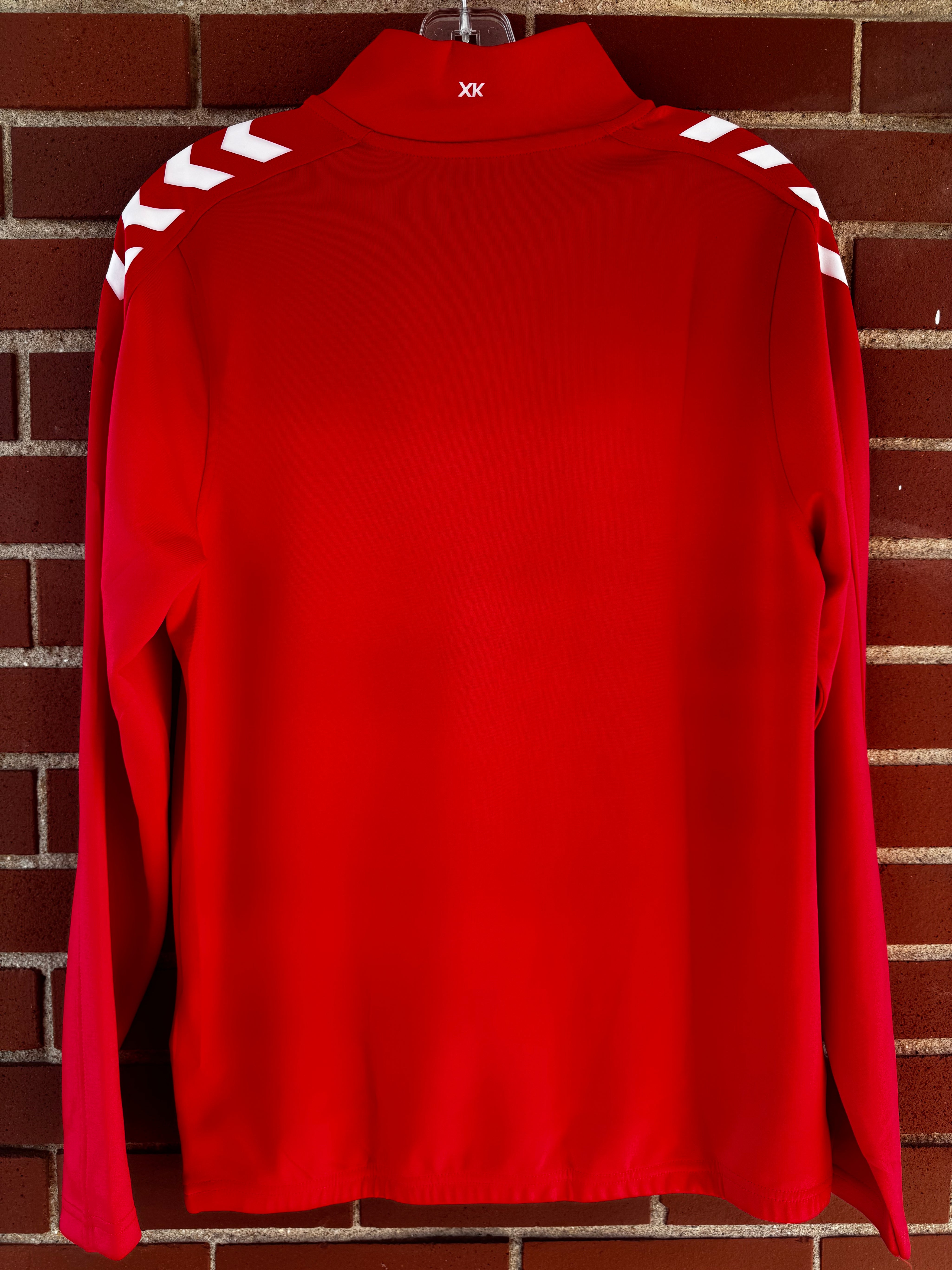 Women's Red 1/4 Zip - Hummel