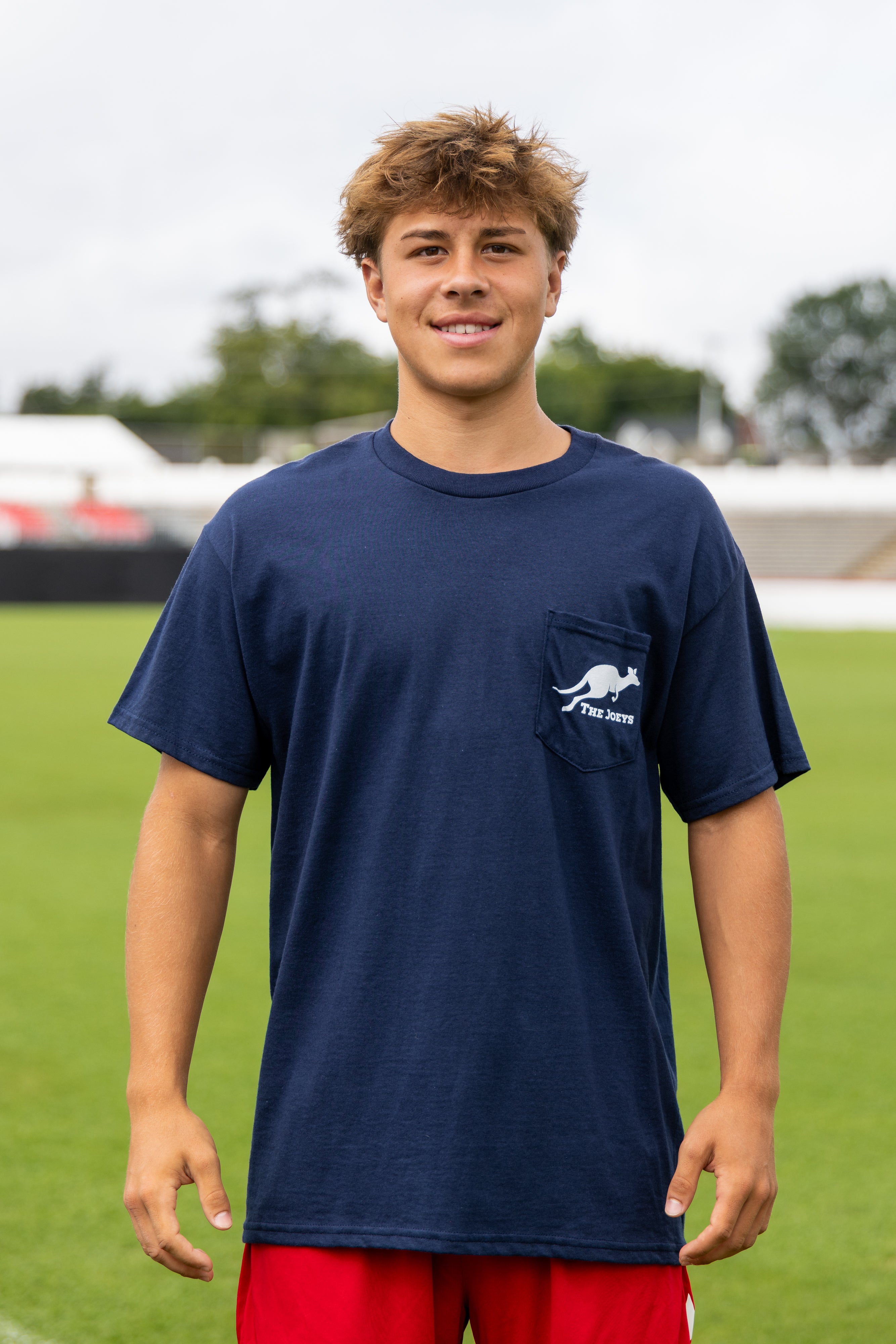 The Joeys Navy Pocket Tee