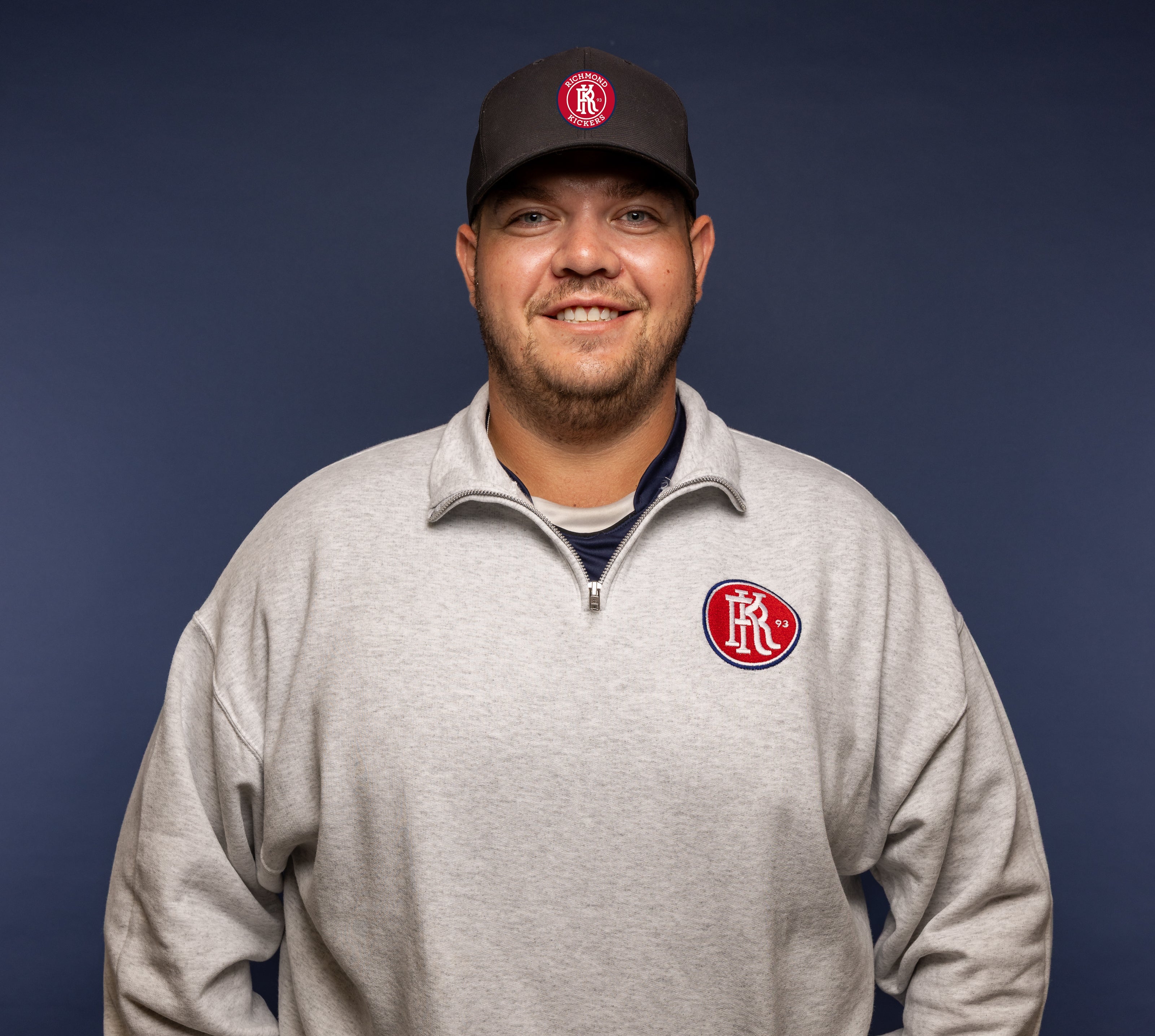 Kickers Grey Fleece 1/4 Zip