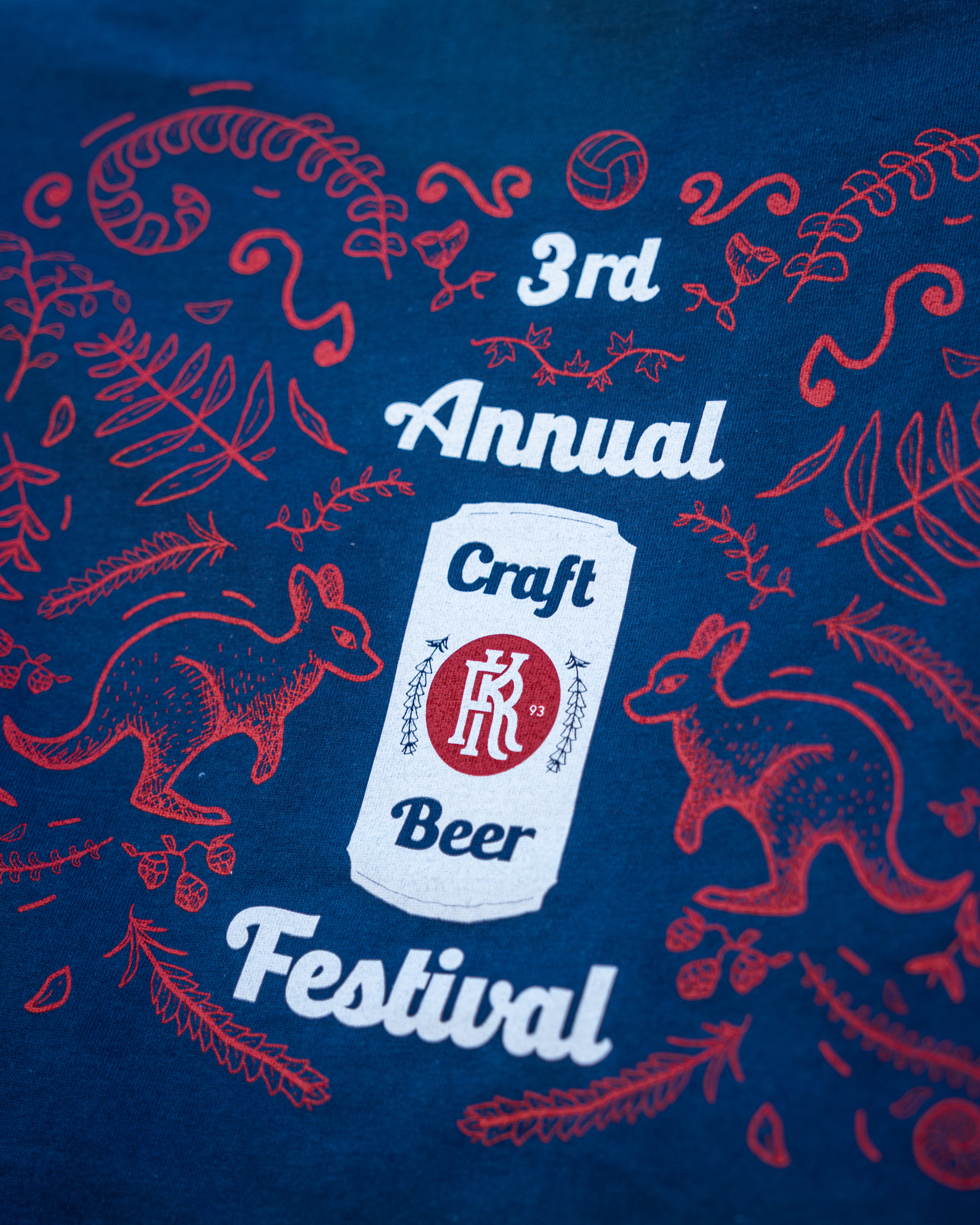 3rd Annual Craft Beer Festival Tee