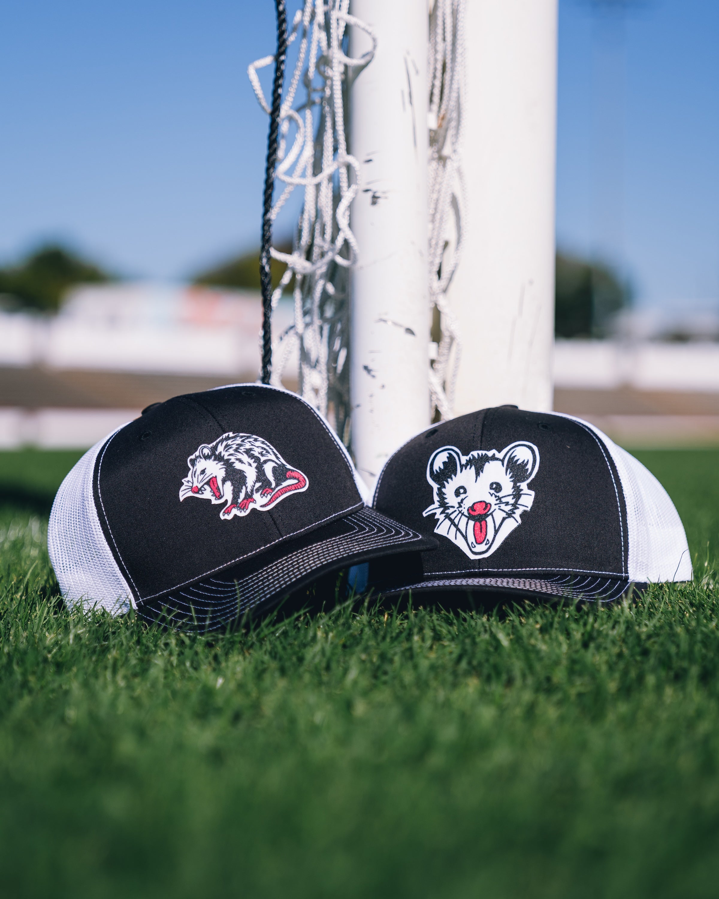 Opossum Patch Trucker Hats