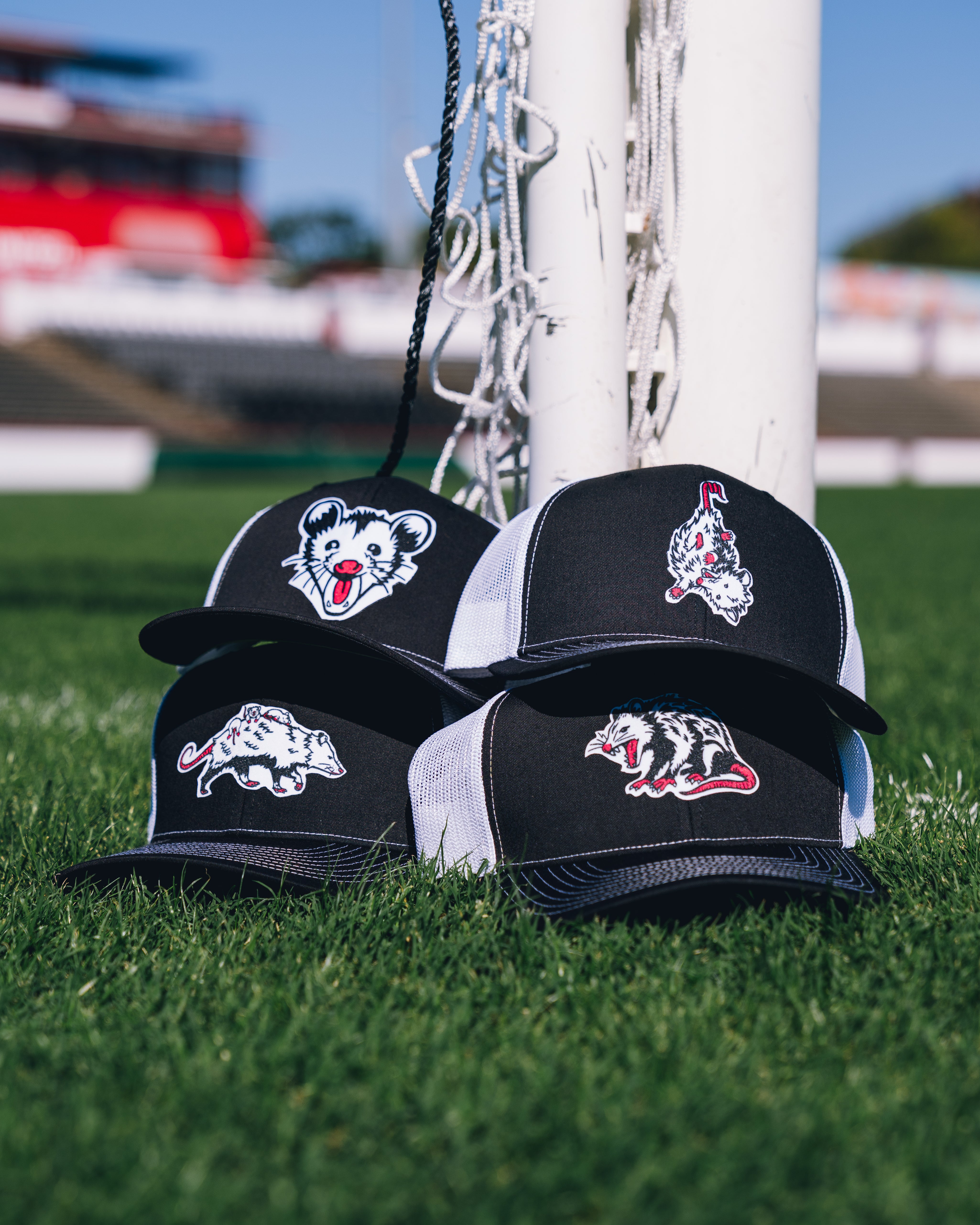 Opossum Patch Trucker Hats