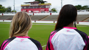 Player Worn & Signed Breast Cancer Awareness Warm Up Tops