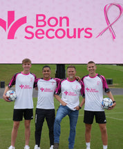 Player Worn & Signed Breast Cancer Awareness Warm Up Tops