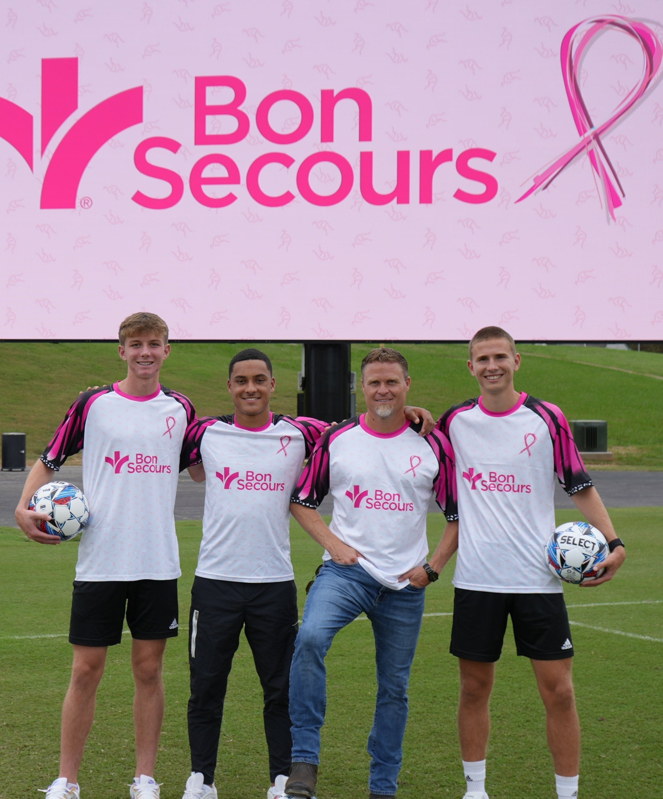 Player Worn & Signed Breast Cancer Awareness Warm Up Tops