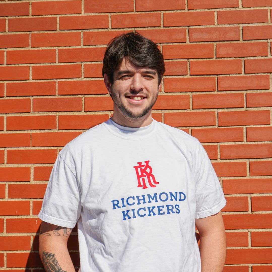 Adult RK & Wordmark White Tee
