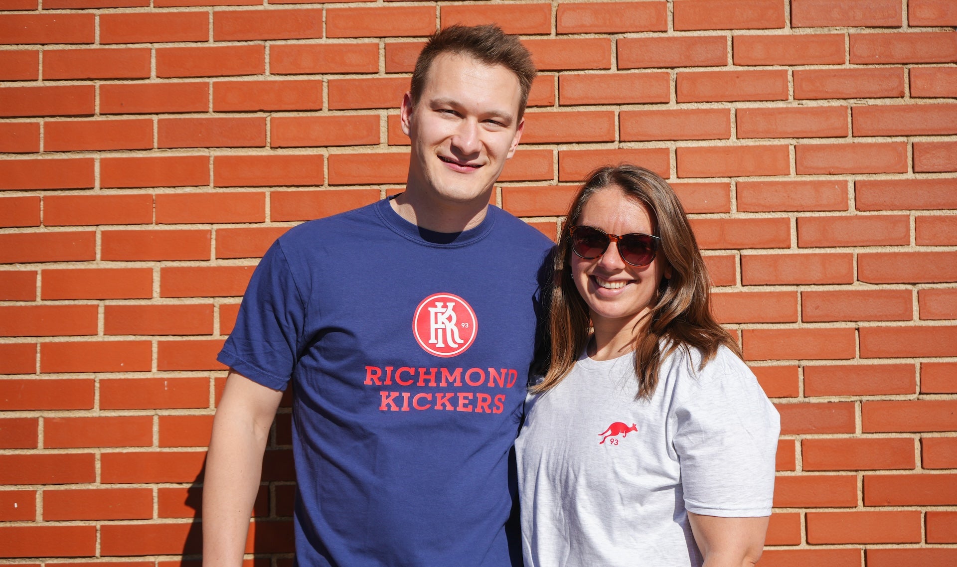 Adult Logo & Wordmark Navy Tee