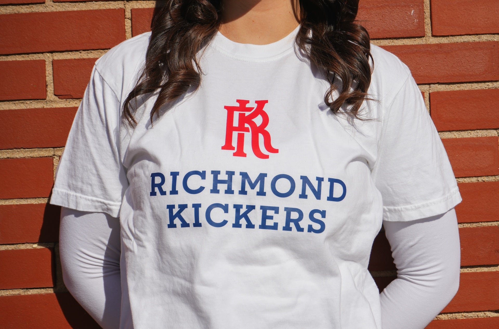 Adult RK & Wordmark White Tee