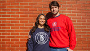 Adult Primary Logo Navy Crewneck