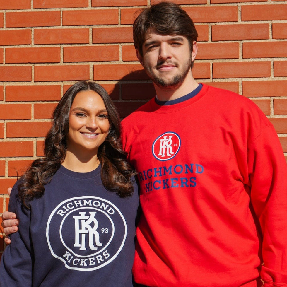 Toddler Primary Logo Navy Crewneck