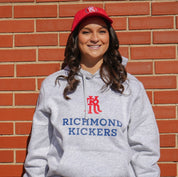 Toddler RK & Wordmark Grey Hoodie