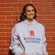 Toddler RK & Wordmark Grey Hoodie