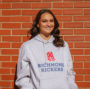 Toddler RK & Wordmark Grey Hoodie