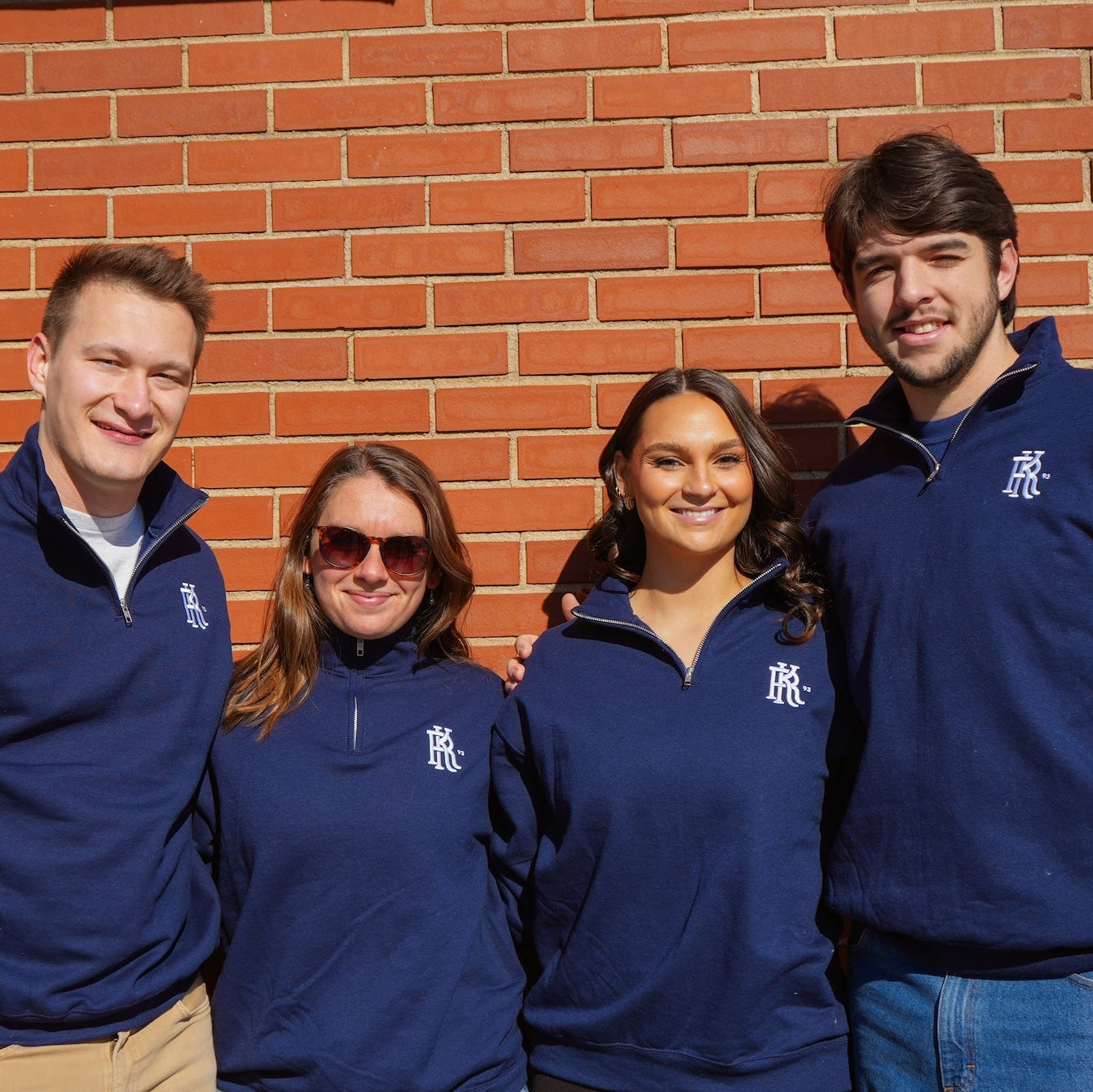 RK93 Navy Fleece 1/4 Zip (Not Embroidered)