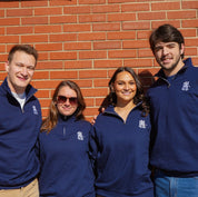 RK93 Navy Fleece 1/4 Zip (Not Embroidered)