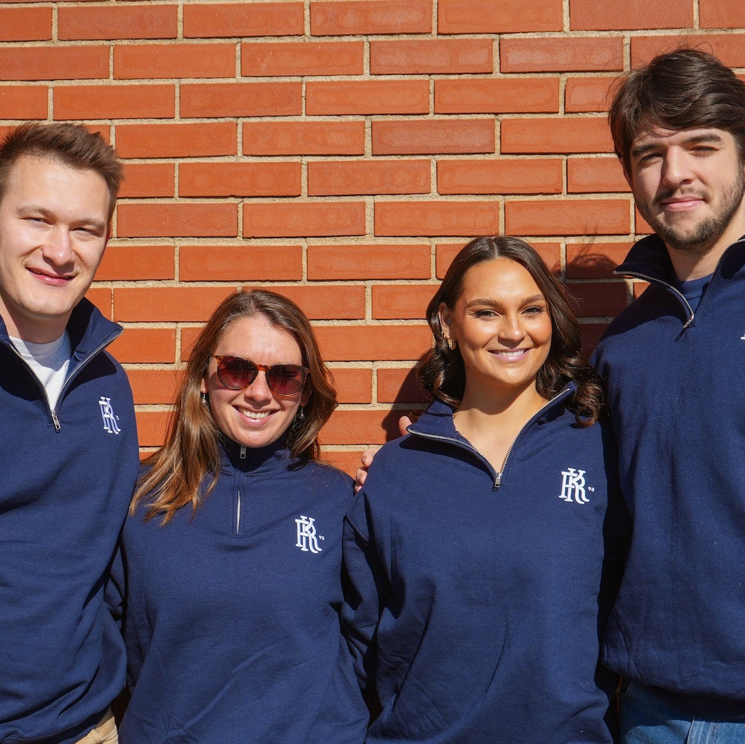 RK93 Navy Fleece 1/4 Zip (Not Embroidered)