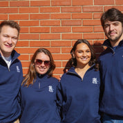 RK93 Navy Fleece 1/4 Zip (Not Embroidered)