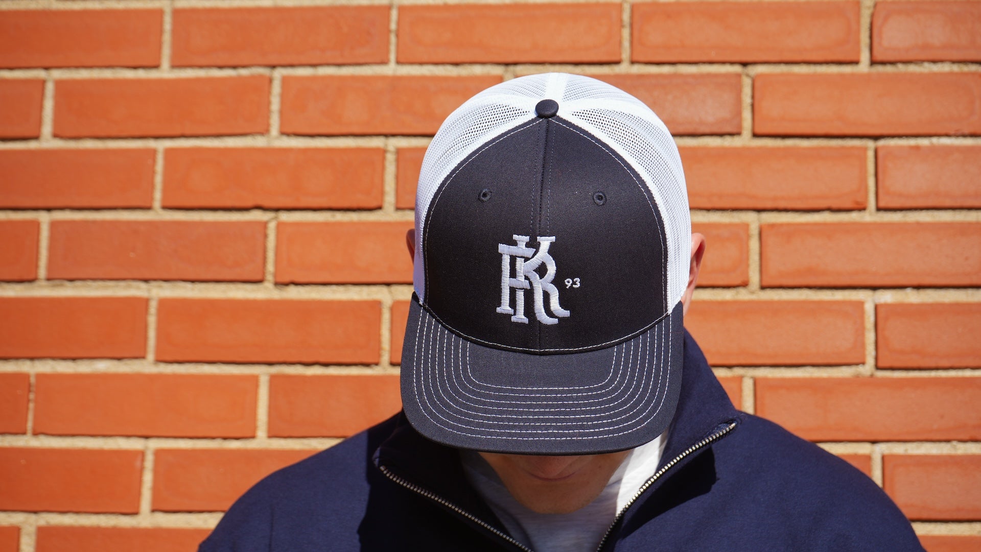 RK93 Navy Trucker Hat