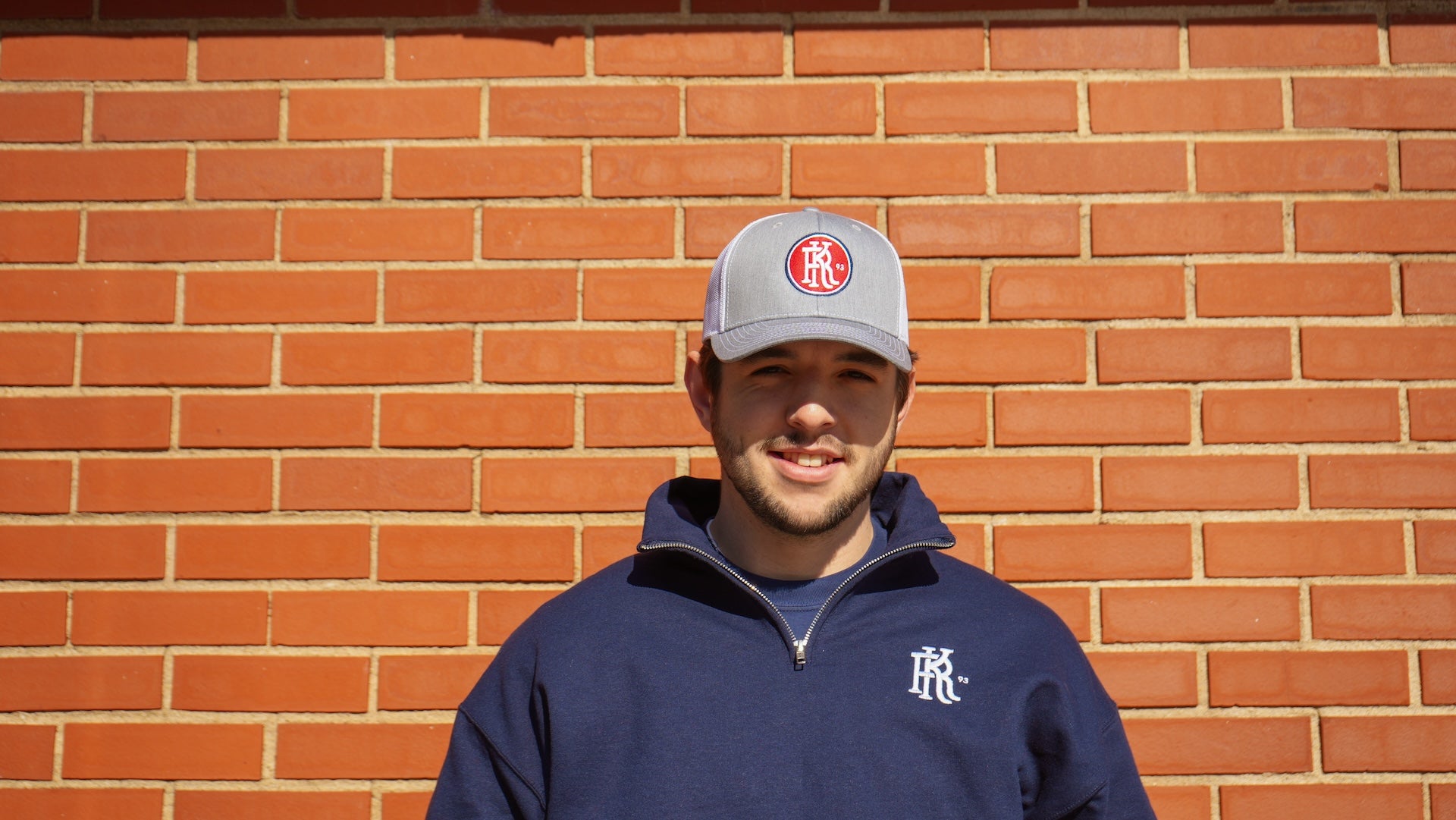 Secondary Logo Grey Trucker Hat