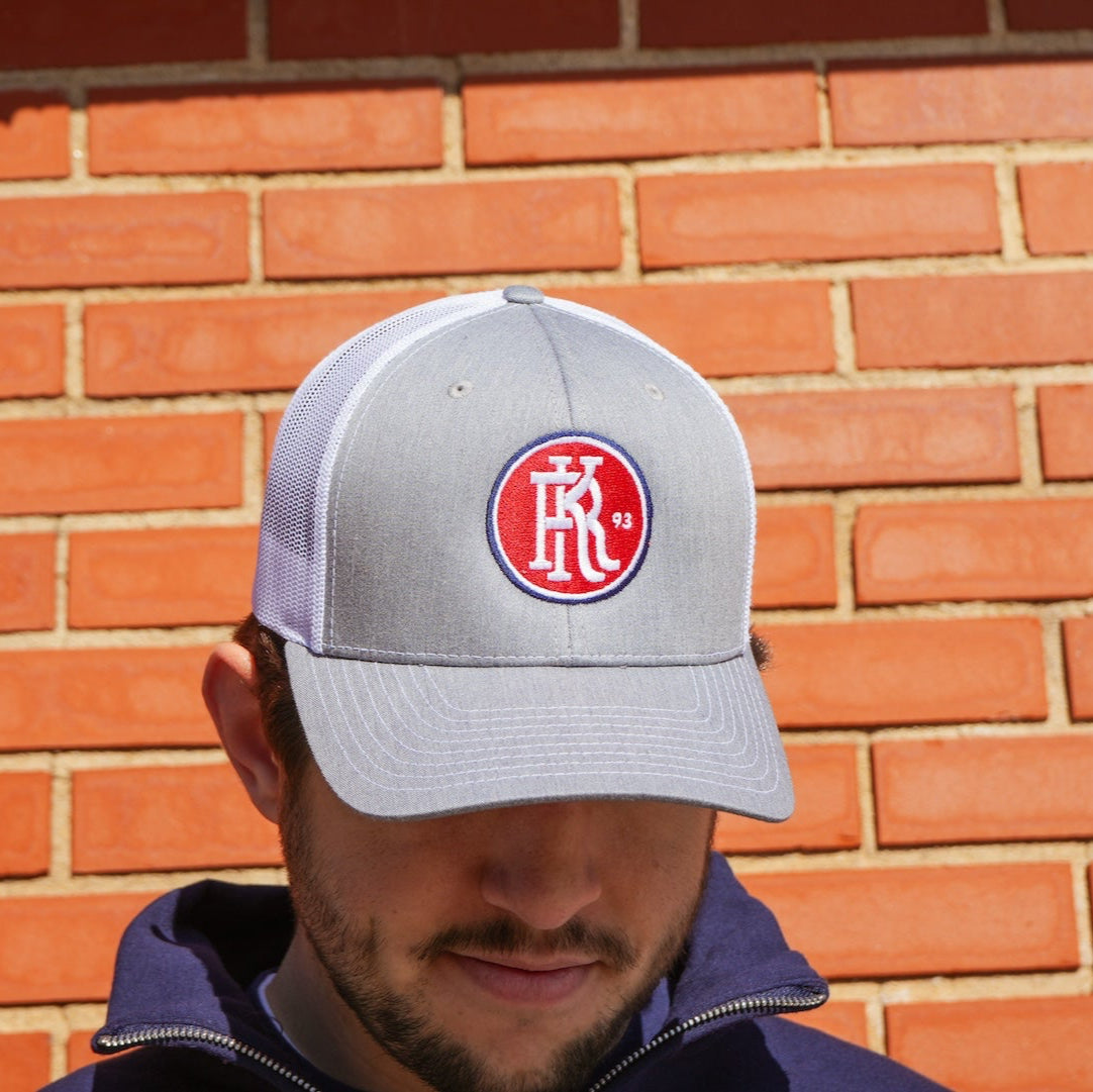 Secondary Logo Grey Trucker Hat