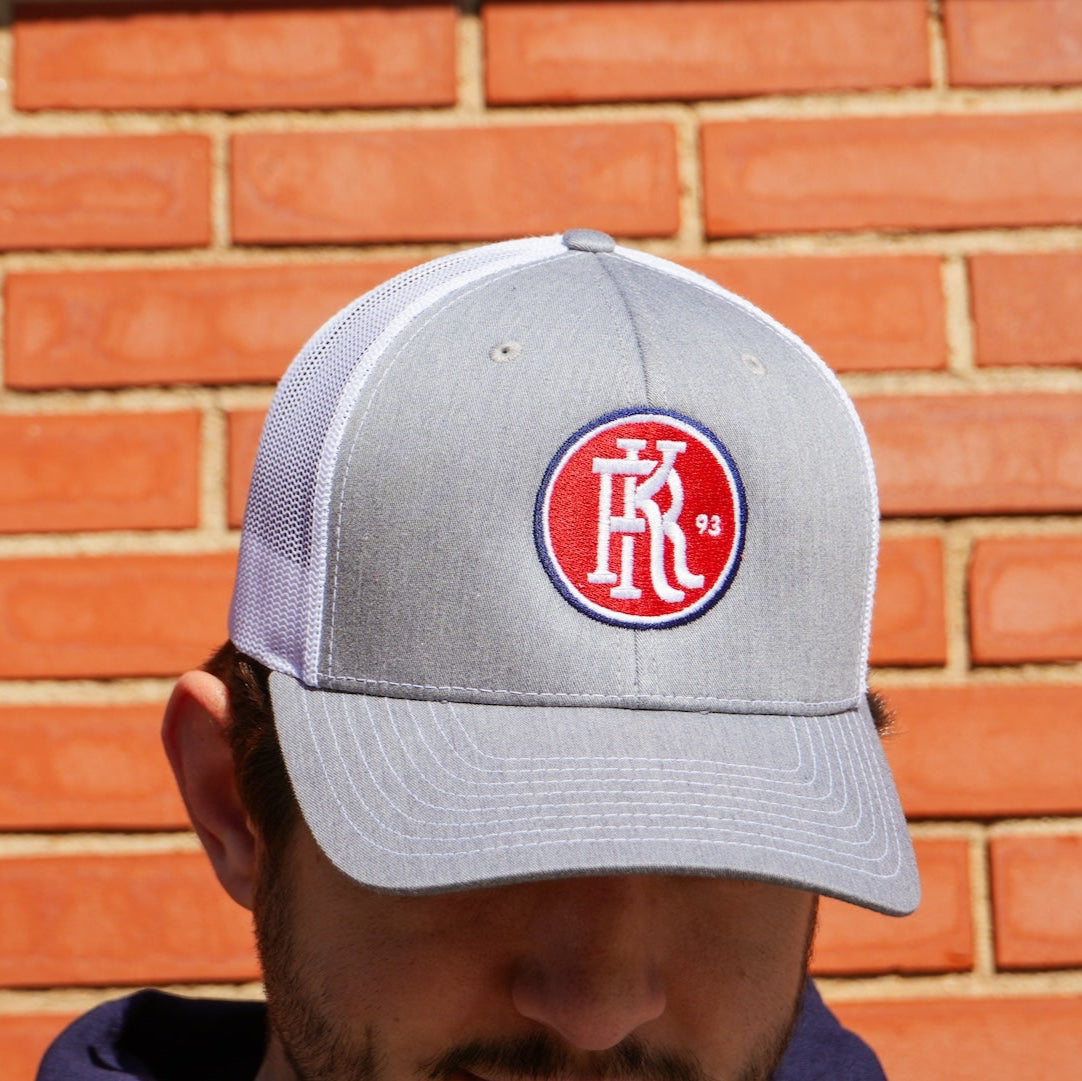 Secondary Logo Grey Trucker Hat