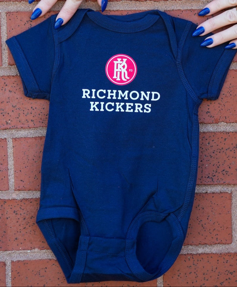 Navy Baby Onesie