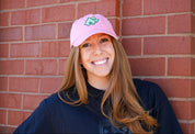 Ivy Pink & Mint Cluster Hat