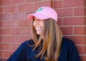 Ivy Pink & Mint Cluster Hat