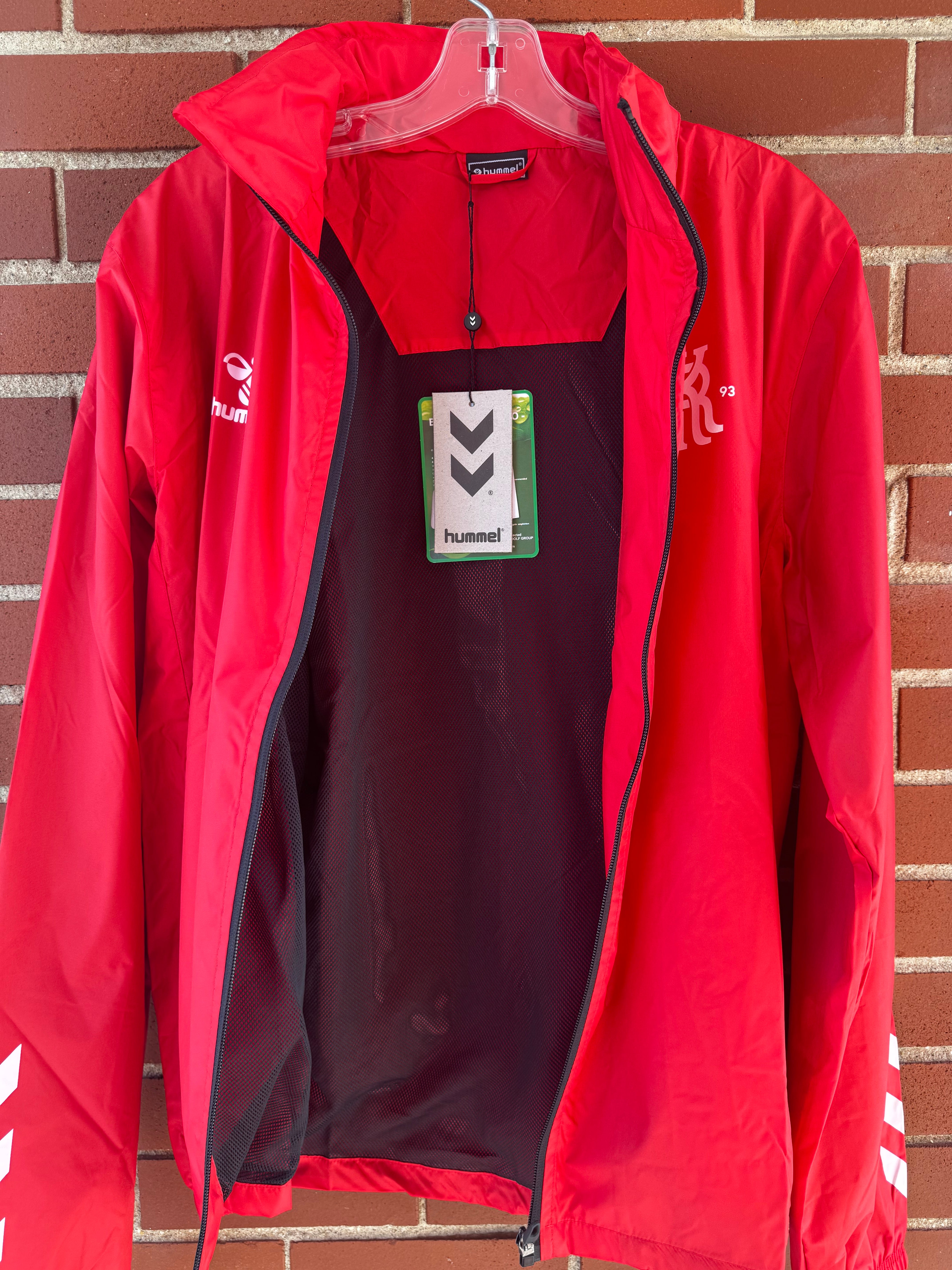 Youth Red Rain Jacket - Hummel – Richmond Soccer Official Team Store