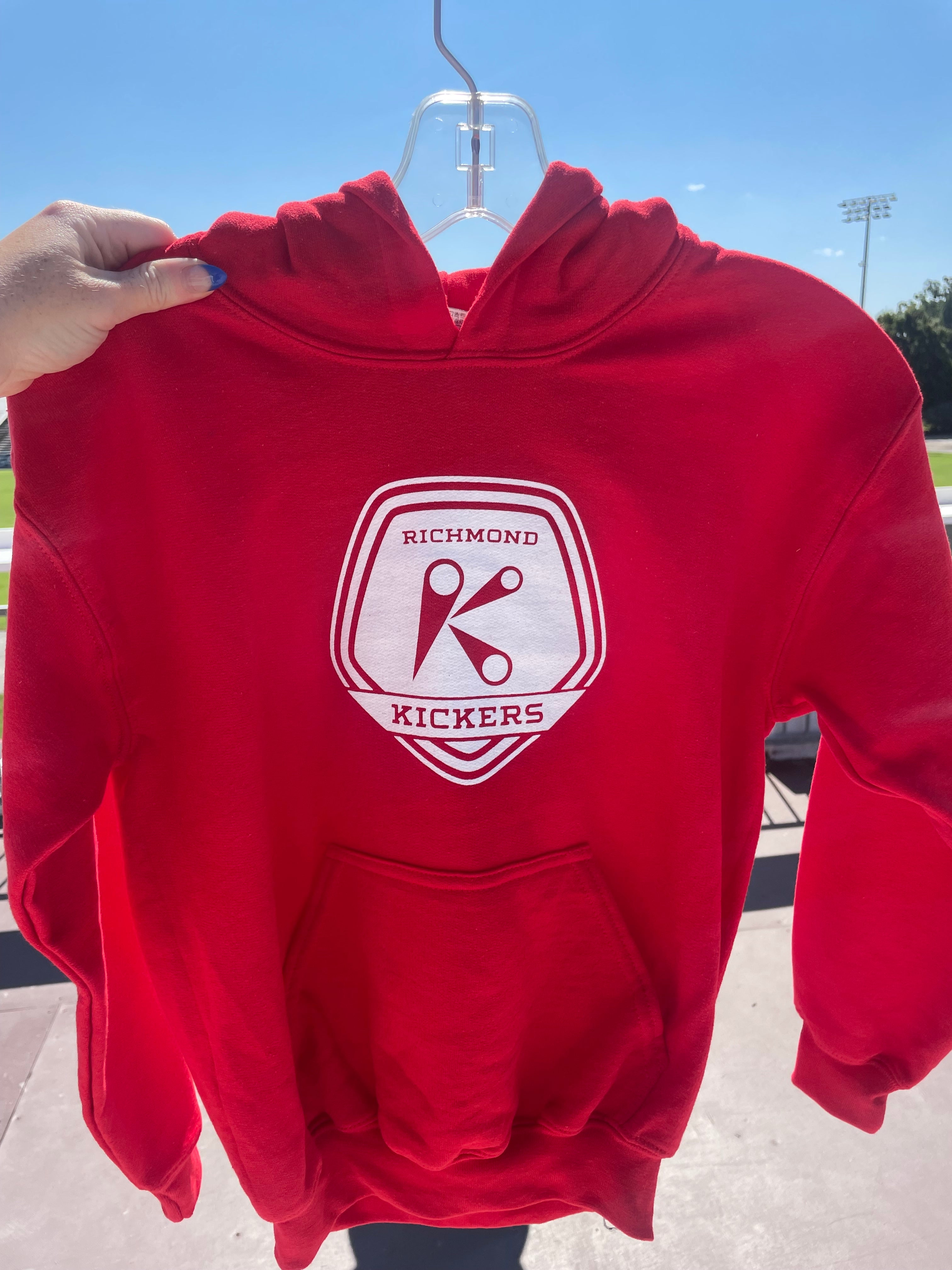 Youth Red Kickers Hoodie