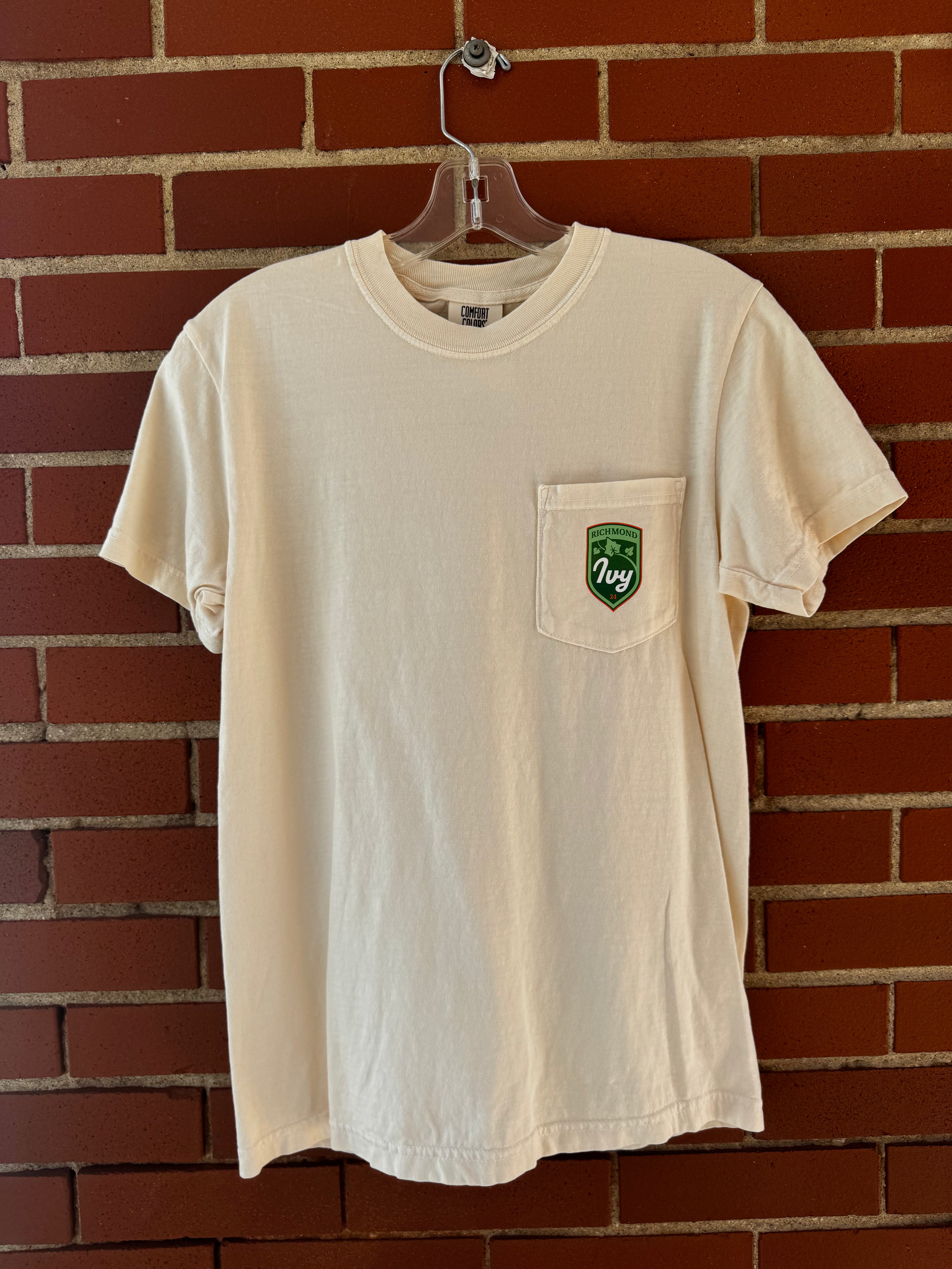Ivy Ivory Pocket Tee