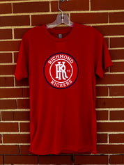 Adult Large Logo Red Tee