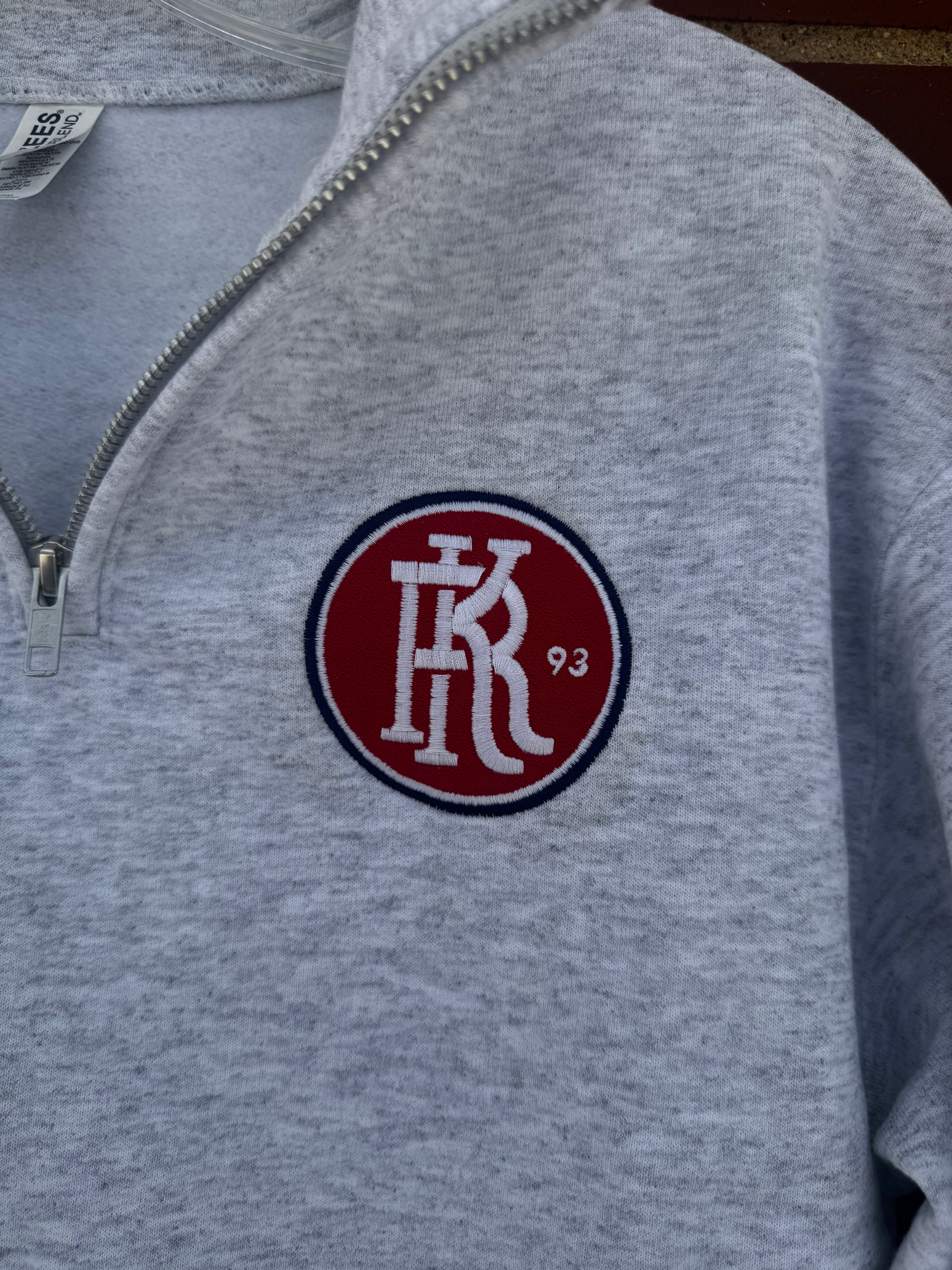 Kickers Grey Fleece 1/4 Zip