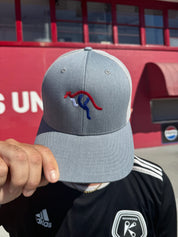 Red, White, and Roo Trucker Hat