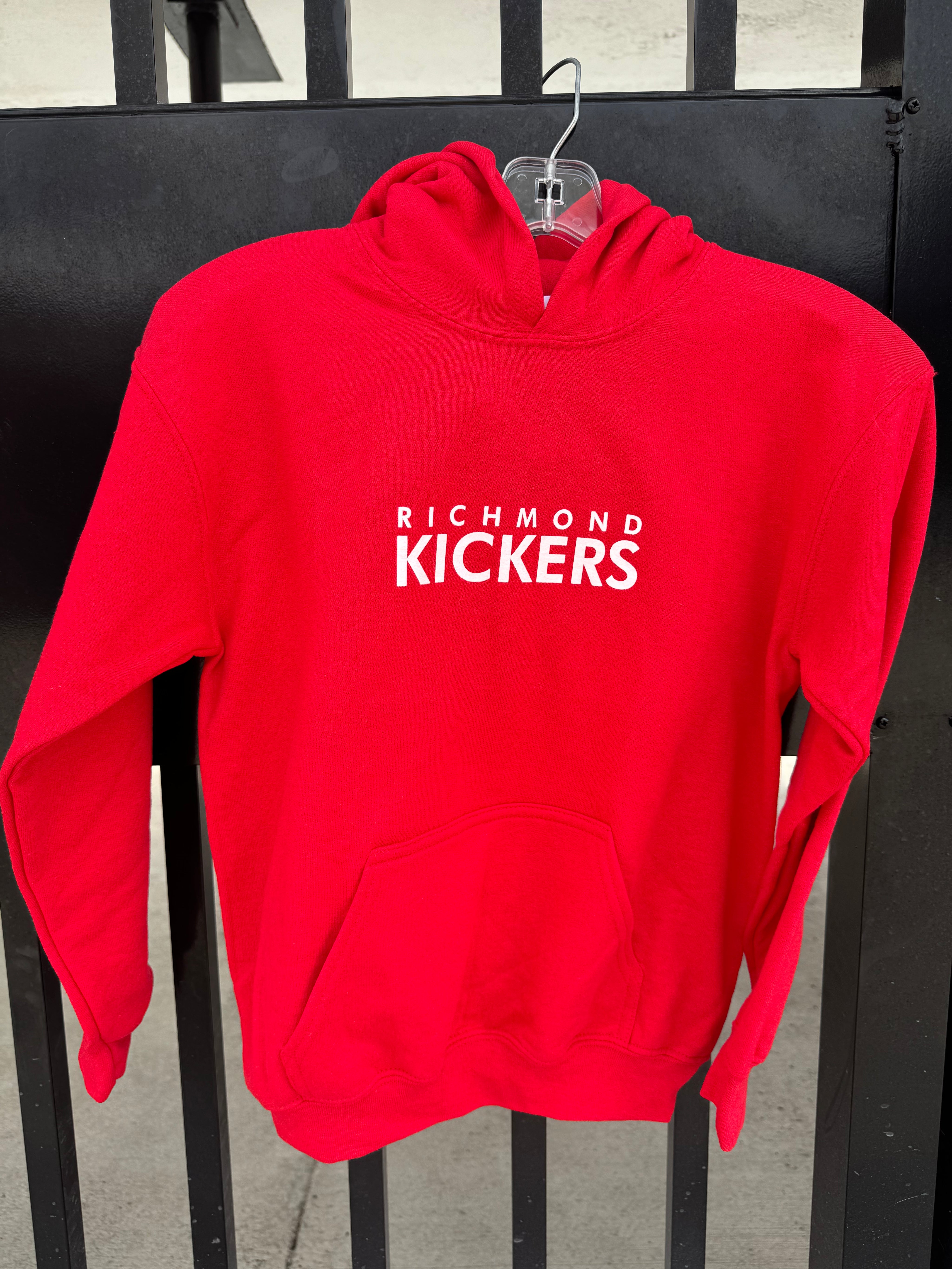 Red Richmond Kickers Youth Hoodie