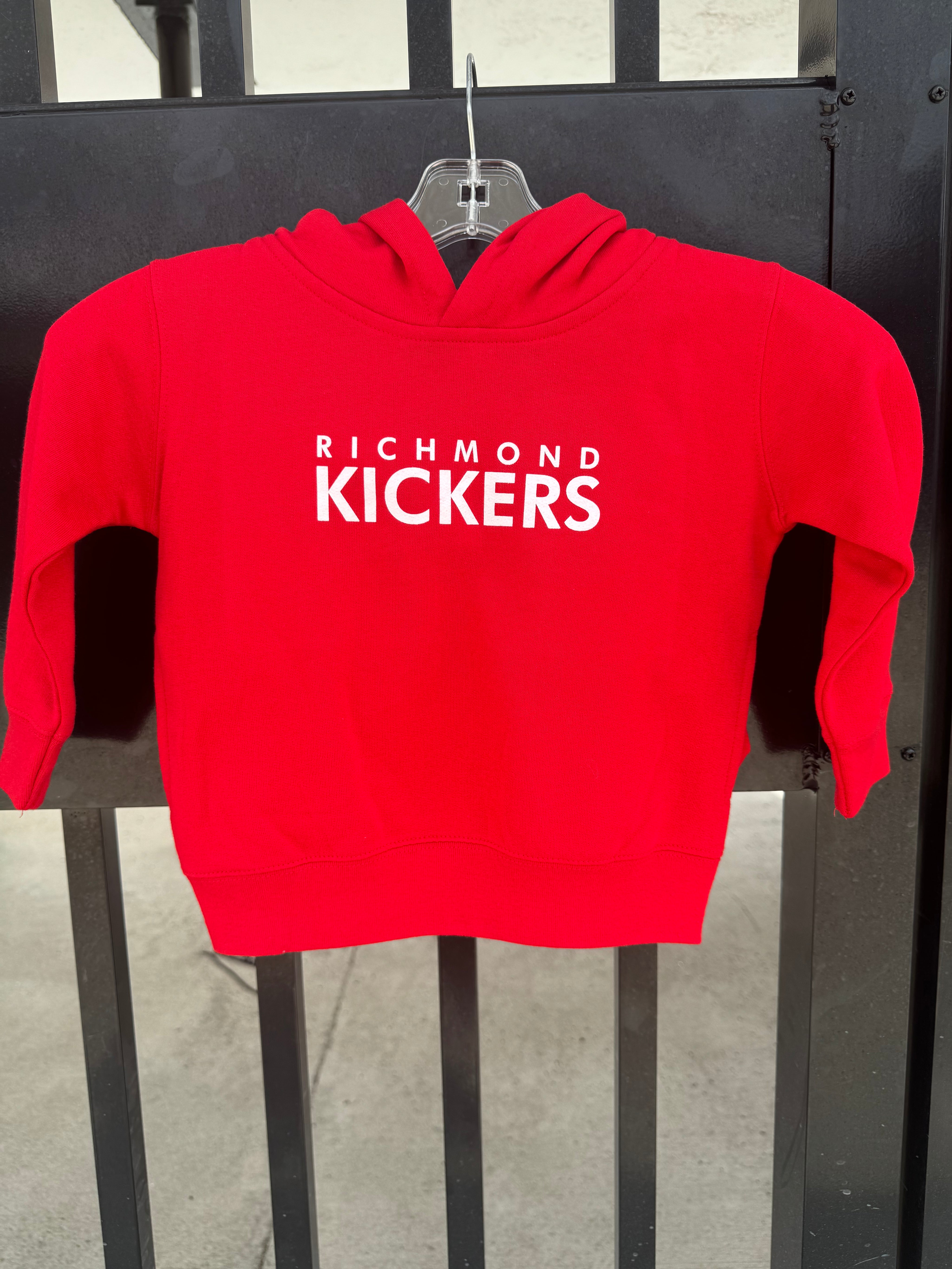 Red Richmond Kickers Toddler Hoodie