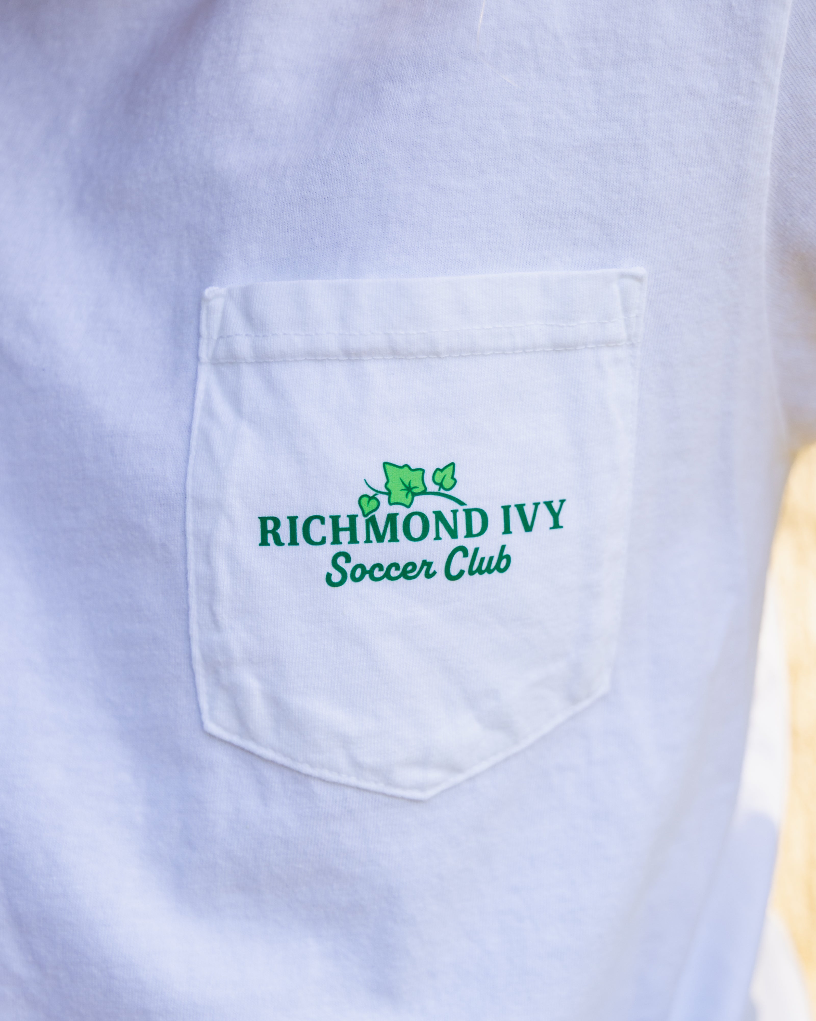 Ivy White Pocket Tee