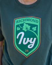Ivy Crest Green Tee - Large Logo