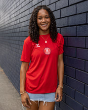 Hummel Red Performance Tee - Women