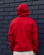 Red Primary Logo Hoodie - Adult