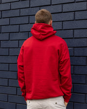 Red Primary Logo Hoodie - Adult