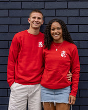 Red Crewneck - Adult