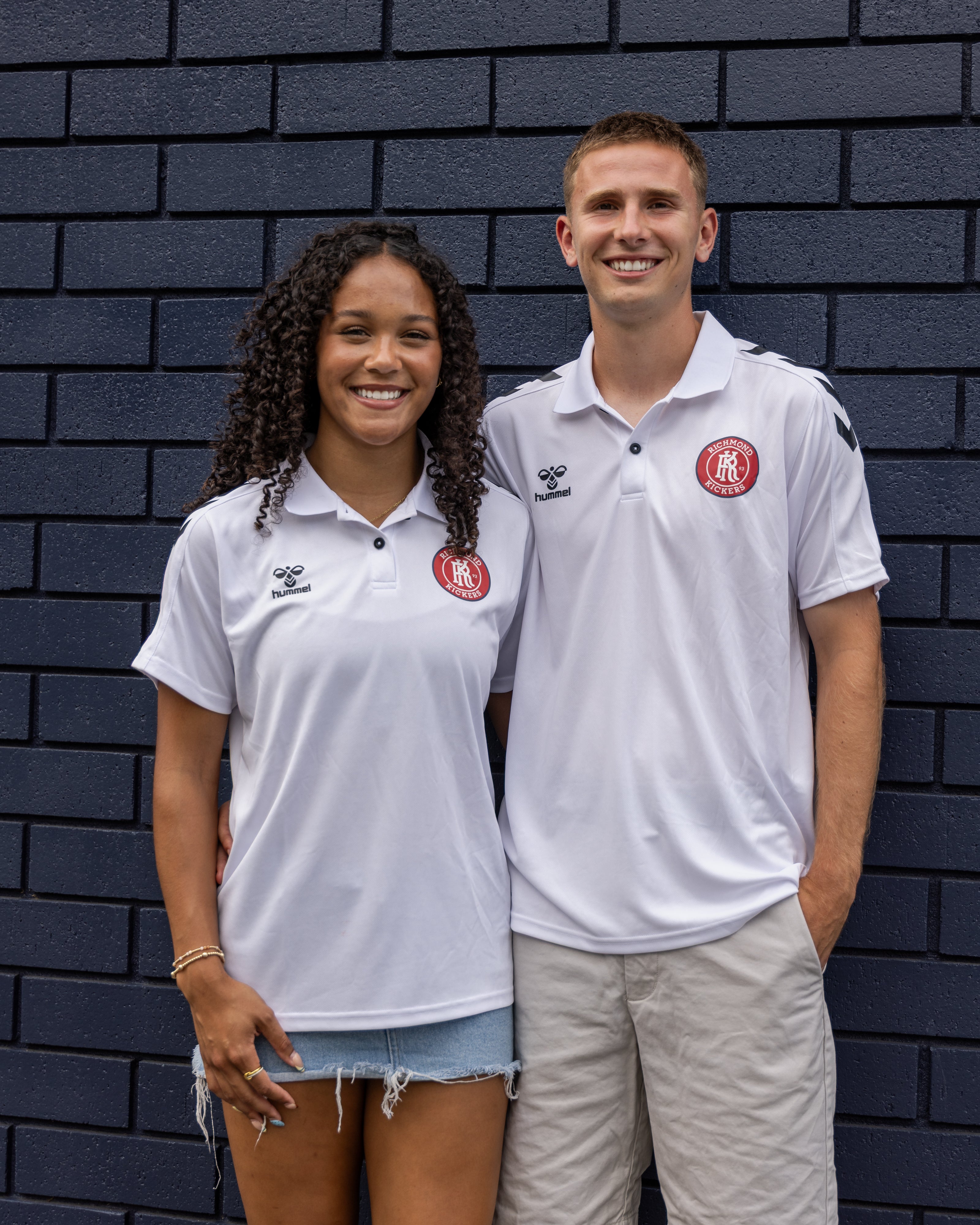 Men's White Hummel Polo - Kickers