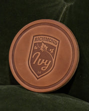 Ivy Leather Coaster