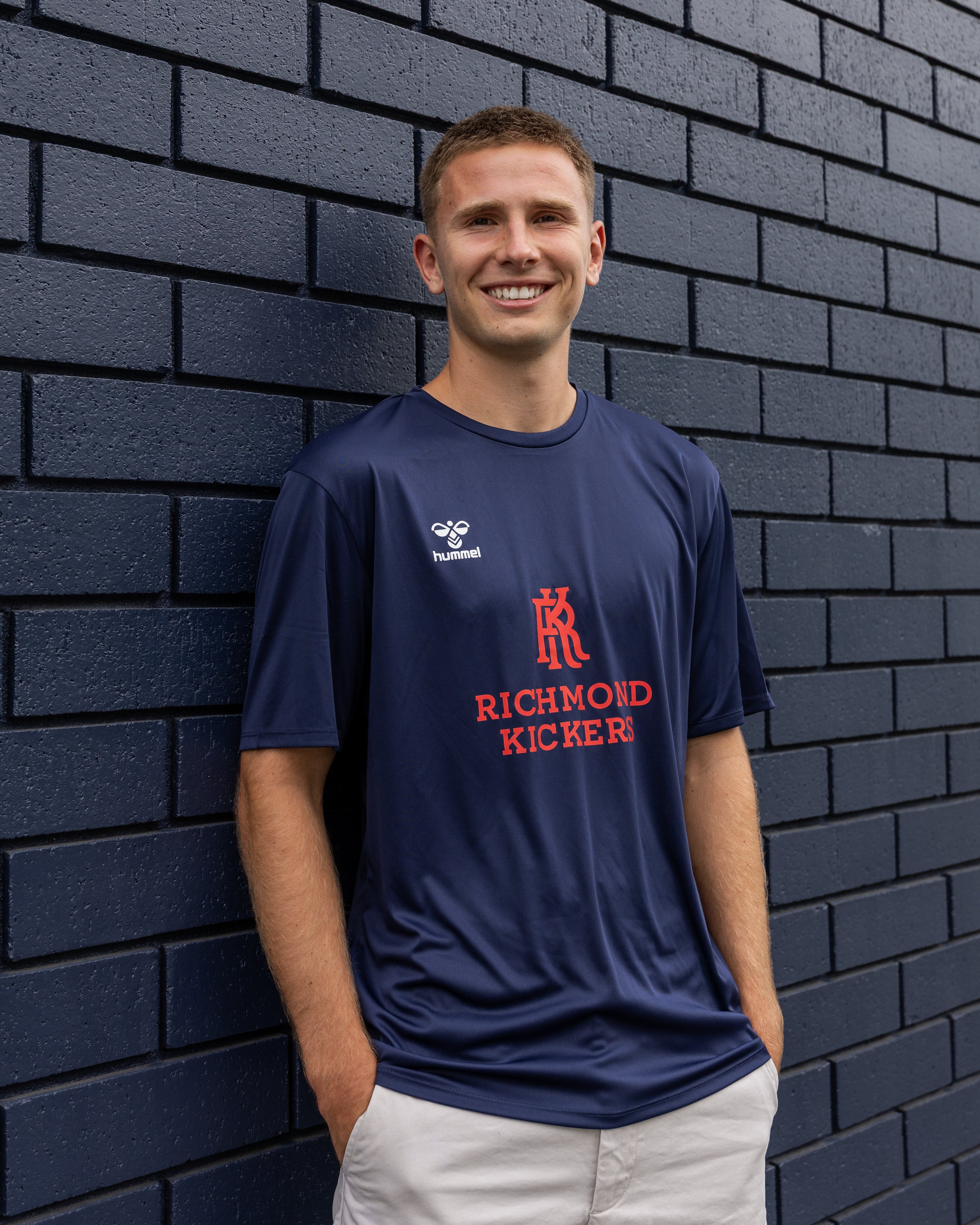 Hummel Navy Performance Tee - Unisex
