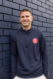 Navy Primary Logo 1/4 Zip