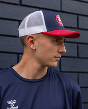 Red/White/Blue Secondary Logo Trucker Hat