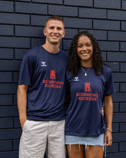 Hummel Navy Performance Tee - Women